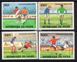 NIGER 1984, Sport, Fotbal, serie neuzată, MNH