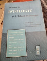 Ion Dragoiu - Elemente de istologie si de tehnica microscopica