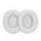 Set 2 Perne de urechi Kwmobile pentru JBL Tune T760NC/Tune T750BTNC/Tune T710BT, Alb, Piele ecologica, KWM000018ER003C