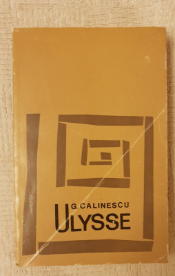 Ulysse - G. Călinescu foto