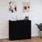 vidaXL Dulap, negru, 80x33x70 cm, lemn prelucrat 816577