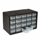 Organizator din plastic OPP, 20 compartimente, 184 x 305 x 149 mm