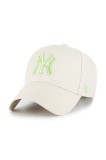 47 brand șapcă MLB New York Yankees culoarea bej, uni, B-MVPSP17WBP-BNL