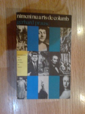 e4 GERHARD PRAUSE - NIMENI NU A RAS DE COLUMB foto