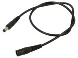 Cablu Alimentare DC 1x0,5mm2 Negru