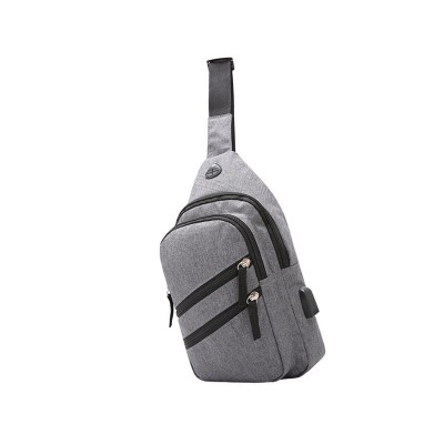 Geanta pentru barbati, Gri, 18x8x32 cm, ATU-082481 foto