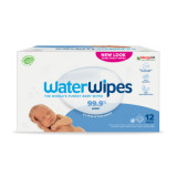 Servetele umede Biodegradabile Water Wipes, 12 pachete x 60 buc, 720 buc, Waterwipes