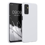 Husa Kwmobile pentru Samsung Galaxy M23 5G, Silicon, Alb, 57802.48, Carcasa