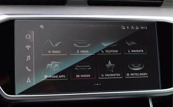 Audi A7 lower screen 2019-2021, ecran navigatie folie protectie King Protection foto