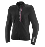 Cumpara ieftin Geaca (jacheta) motociclete femei Roadster Ixon vara model Ostro LS culoare: negru/roz XXL
