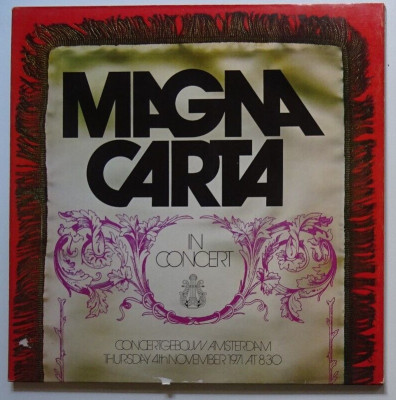 LP (vinil vinyl) Magna Carta - In Concert (EX) foto