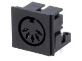 Soclu DIN 5 Pin 180&deg; 90&deg; THT