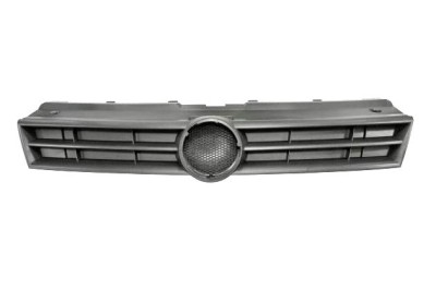 Grila masca radiator VW Polo (6r), 08.2009-12.2017, Fata, negru, Aftermarket foto