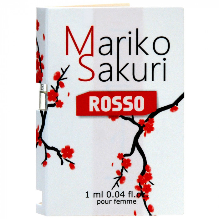 Parfum pentru femei, senzual și sexy Mariko Sakuri ROSSO 1 ml