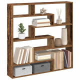 VidaXL Raft cubic perete cu 7 compartimente lemn vechi lemn prelucrat