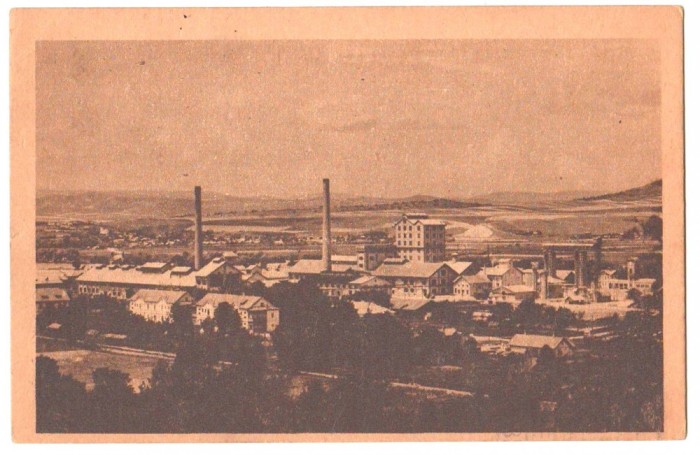 SV * Uioara * VEDERE GENERALA CU UZINELE CHIMICE * circulata 1949