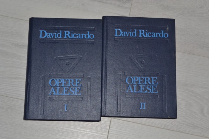 David Ricardo - Opere alese (2 volume)