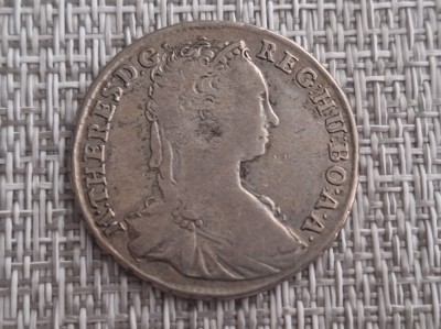 15 kreuzer 1744, argint foto