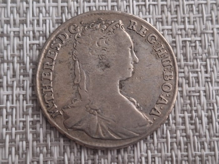 15 kreuzer 1744, argint