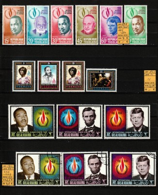 Lot Timbre, 1968 | Colecţie &amp;quot;Anul Drepturilor Omului&amp;quot; - Carta ONU | MNH | aph D2 foto