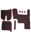 Set Covorase Piele Ecologica Truck Umbrella Pentru Man Tgx Euro 5 Negru