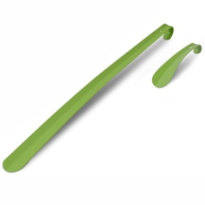 Set 2 incaltatoare metalice Pufo pentru pantofi, verde foto