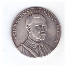 Medalie germana Reichskanzler Adolf Hitler 30.I. 1933 - REPLICA