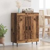vidaXL Bufet Lemn Vechi 69,5 x 34 x 90 cm Lemn Ingineresc și Fier 881606