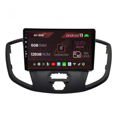 Navigatie Ford Transit (2014-2020), Android 13, B-Octacore 6GB RAM + 128GB ROM, 9 Inch - AD-BGB9006+AD-BGRKIT123V2 foto