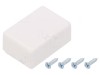 Carcasă Universală ABS Albă 23x33x16mm