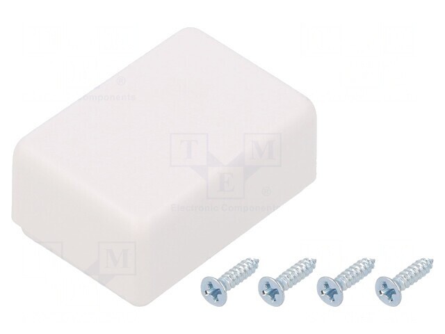 Carcasă Universală ABS Albă 23x33x16mm