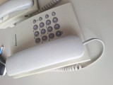 Panasonic KX-TS500RMW Corded Landline Telephone &ndash; White