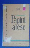 myh 24s - ION SLAVICI - PAGINI ALESE - ED 1959