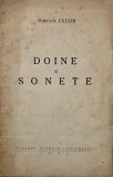 Doine si sonete - Dimitrie Cuclin (cu dedicatie pentru Ionel Tedoreanu)