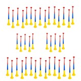 Set 40 Vuvuzele Tricolore Stadion, Petreceri, Fotbal - Goarna Plastic Multicolor, Sunet Puternic 127dB