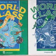 WORLD CLASS LEVEL 2 VOL.1-2: TEACHER'S BOOK, STUDENT'S BOOK-MICHAEL HARRIS, DAVID MOWER