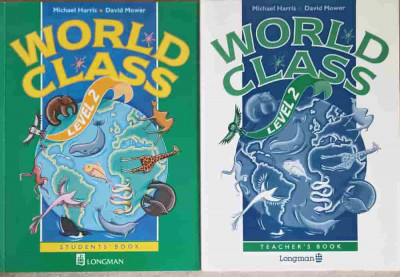 WORLD CLASS LEVEL 2 VOL.1-2: TEACHER&amp;#039;S BOOK, STUDENT&amp;#039;S BOOK-MICHAEL HARRIS, DAVID MOWER foto