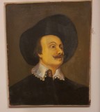 Tablou vechi p&acirc;nză