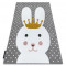 Covor PETIT BUNNY iepure gri, 180x270 cm