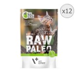 Hrana umeda pentru pisici Raw Paleo, Junior, Vanat, 12 x 100 g, VET EXPERT