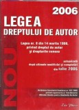 Cumpara ieftin Legea dreptului de autor 2006