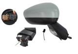 Oglinda exterioara Citroen C3, 03.2010-12.2016, Dreapta, reglare electrica; grunduit; incalzita; geam convex; cromat; senzor temperatura; 9 pini; cu