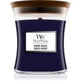Woodwick Hinoki Dahlia lum&acirc;nare parfumată 275 g