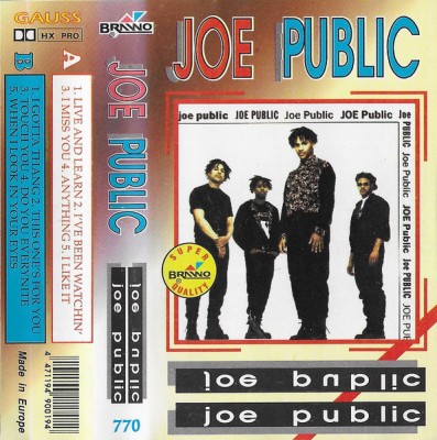 Casetă audio Joe Public - Joe Public foto