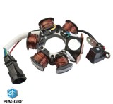 Cumpara ieftin Magnetou (stator aprindere) original Aprilia SR (04-) - Derbi - Gilera Runner - Piaggio NRG - Vespa LX - Primavera - S 2T 50cc