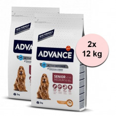 Advance Dog Medium Senior 2 x 12 kg