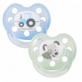 Suzeta din silicon ortodontica talia 1 pentru 0 luni+, 1 bucata, Baby Nova