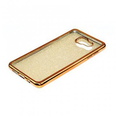 Husa Jelly BLING Apple iPhone 5/5S Gold foto