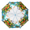 Umbrelă Copii Ninja Turtles, Transparent, Albastru, Verde, 64cm, Baston Manual, Oem