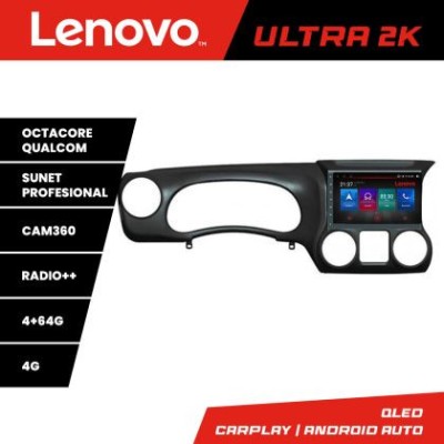 Navigatie Jeep Wrangler 2014-2016 Android radio gps internet 8 core QLED Qualcomm 4+64 360 Lenovo CarStore Technology foto